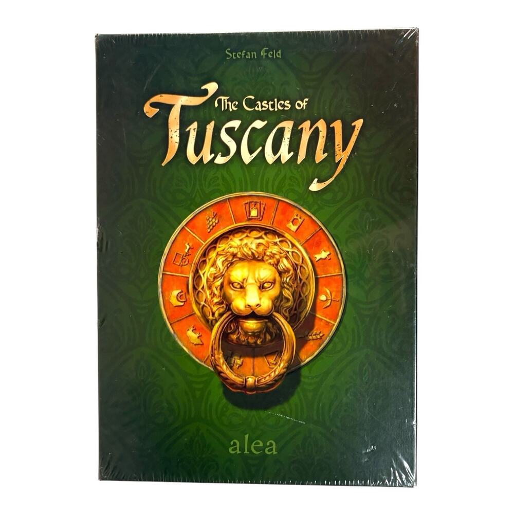 SEALED "The Castles of Tuscany" Strategy Board Game Ravensburger Alea Games NEW